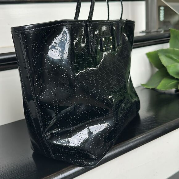 Kate spade Harmony Metro patent vegan leather tote handbag purse like new clean - Picture 4 of 12